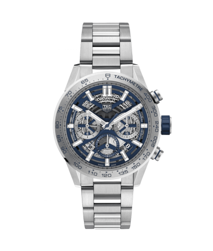 TAG Heuer Carrera Calibre Heuer 02 43 Stainless Steel / Skeleton / Japan